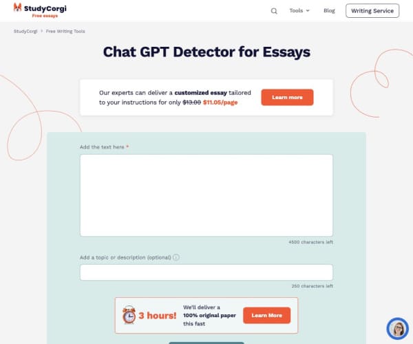 StudyCorgiChatGPTDetector