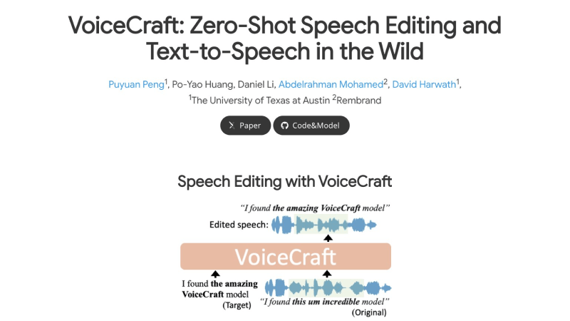 VoiceCraft