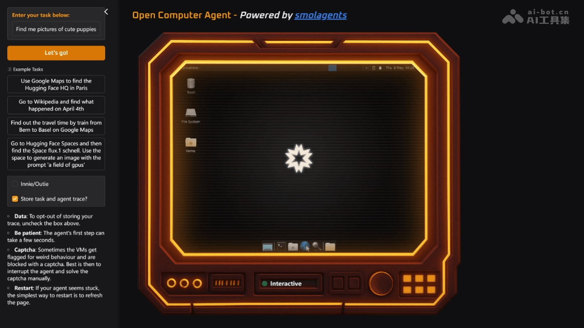 Open Computer Agent