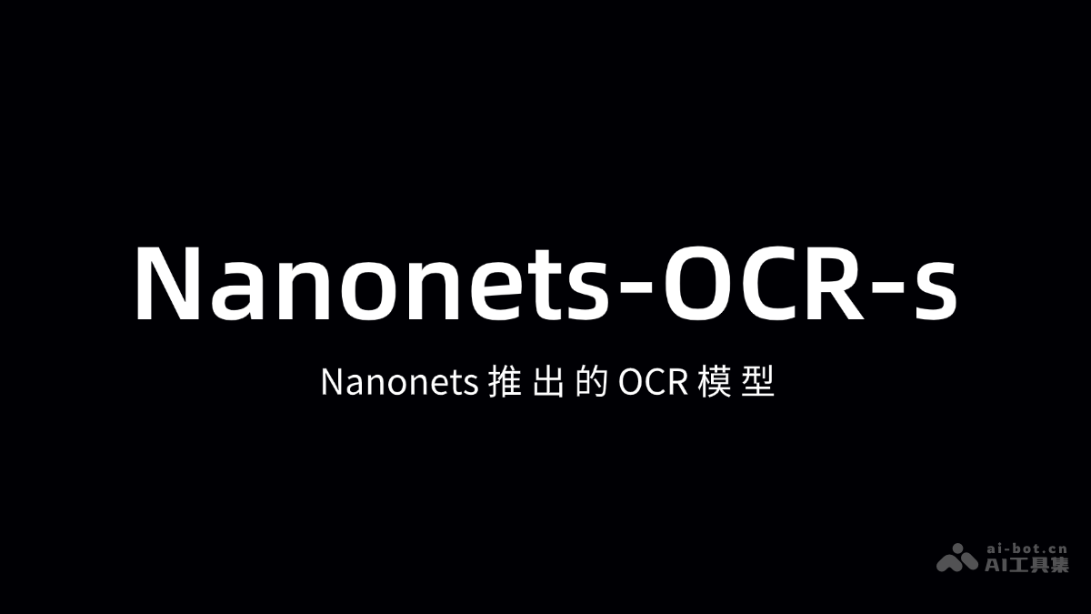 Nanonets-OCR-s