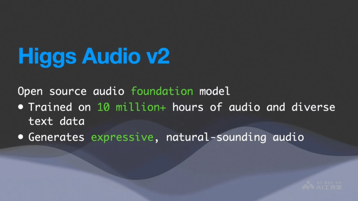 Higgs Audio V2