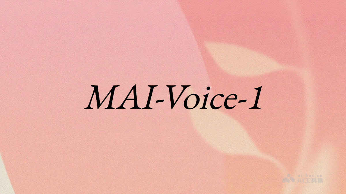MAI-Voice-1