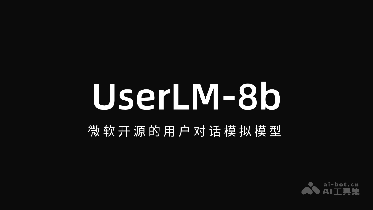 UserLM-8b
